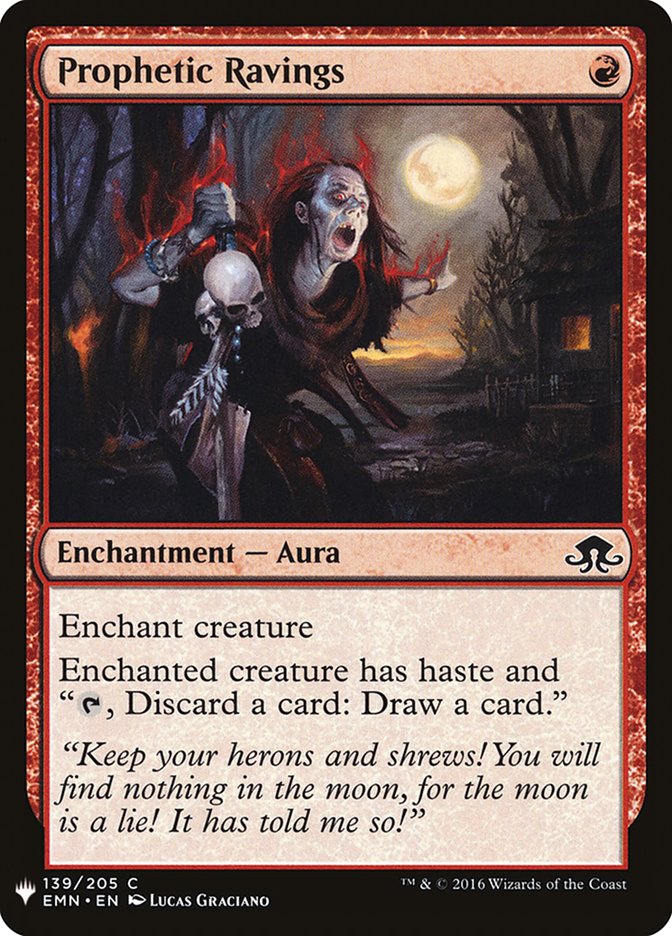 Prophetic Ravings [Mystery Booster] | Rook's Games and More