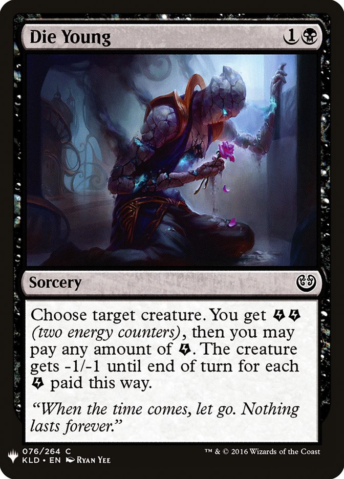 Die Young [Mystery Booster] | Rook's Games and More