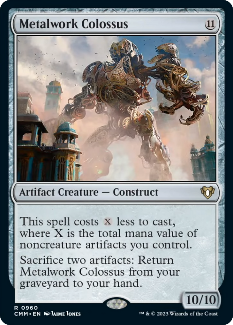 Metalwork Colossus [Commander Masters] | Rook's Games and More