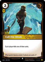 Cull the Weak - Origins - Near Mint - 0.16