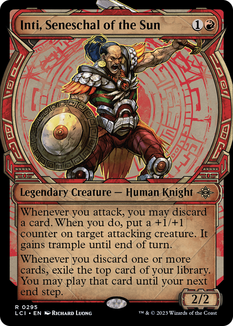 Inti, Seneschal of the Sun (Showcase) [The Lost Caverns of Ixalan] | Rook's Games and More