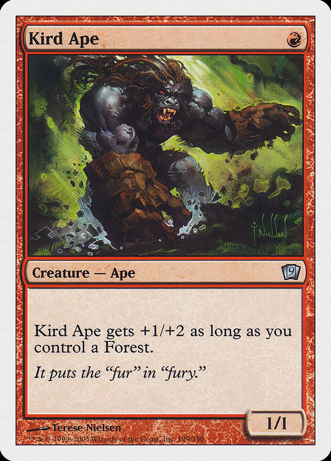 Kird Ape (9th Edition) [Oversize Cards] | Rook's Games and More