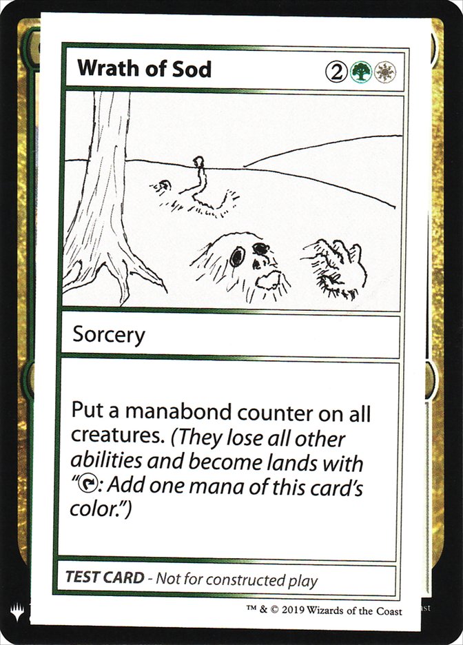 Wrath of Sod [Mystery Booster Playtest Cards] | Rook's Games and More