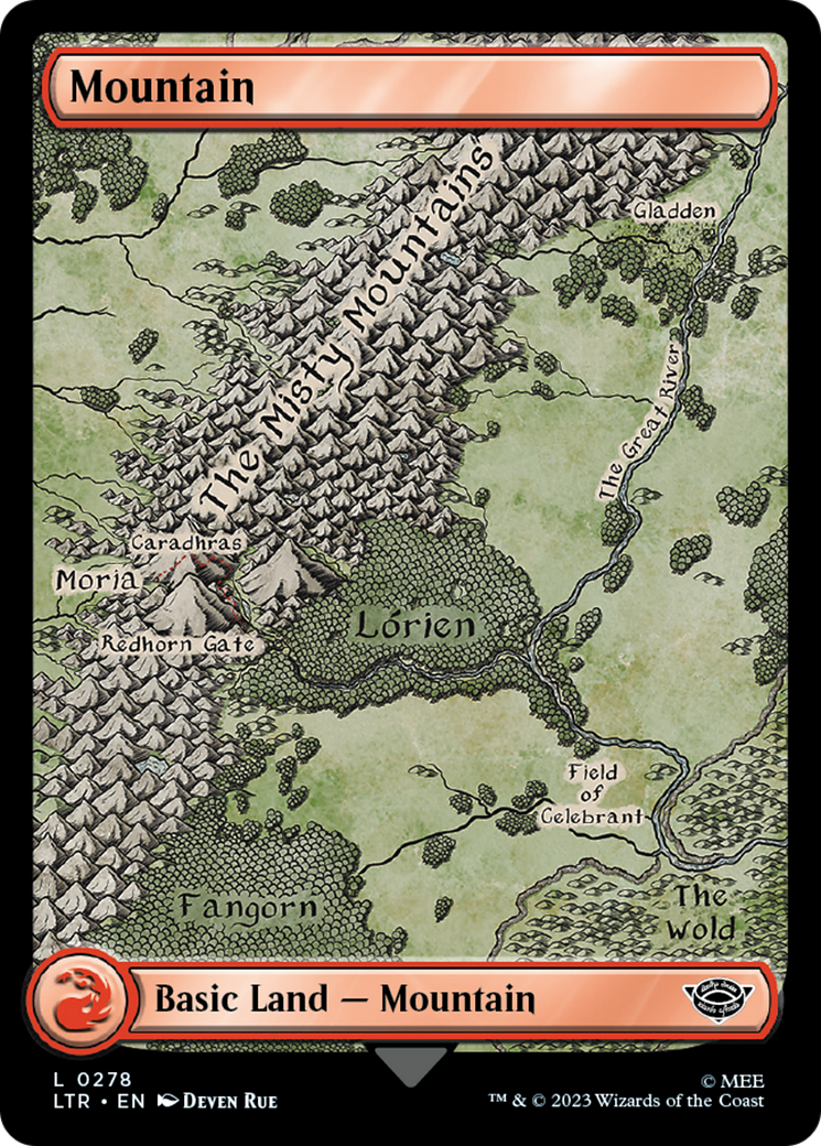 Mountain (278) [The Lord of the Rings: Tales of Middle-Earth] | Rook's Games and More