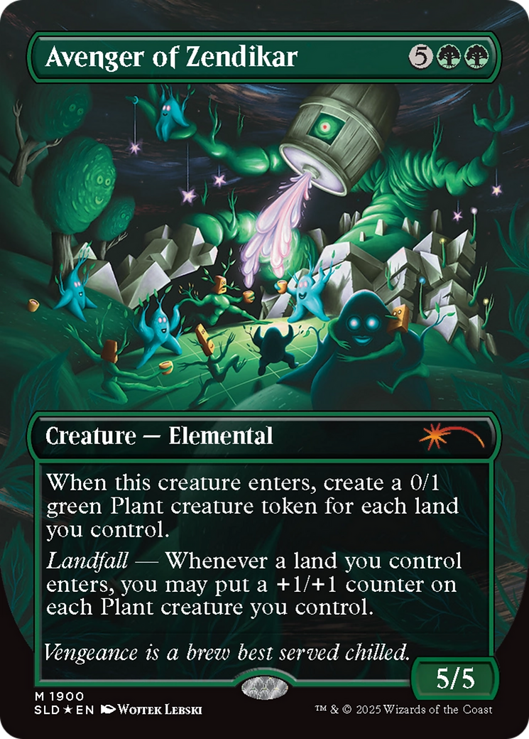 Avenger of Zendikar (Double Rainbow Foil) [Secret Lair Drop Series] | Rook's Games and More