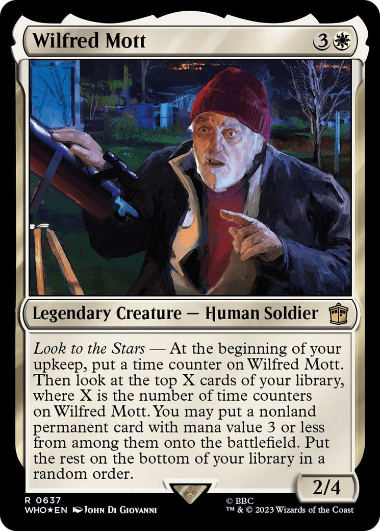 Wilfred Mott (Surge Foil) [Doctor Who] | Rook's Games and More