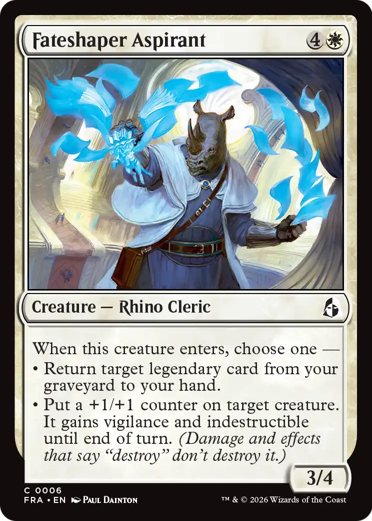 Fateshaper Aspirant [Reality Fracture] | Rook's Games and More