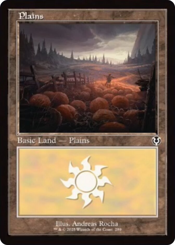 Plains (289) (Retro Frame) [Innistrad Remastered] | Rook's Games and More