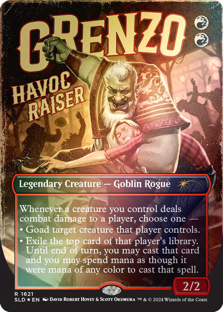 Grenzo, Havoc Raiser (Rainbow Foil) [Secret Lair Drop Series] | Rook's Games and More