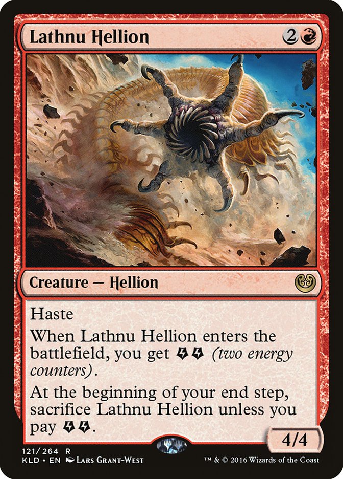 Lathnu Hellion [Kaladesh] | Rook's Games and More