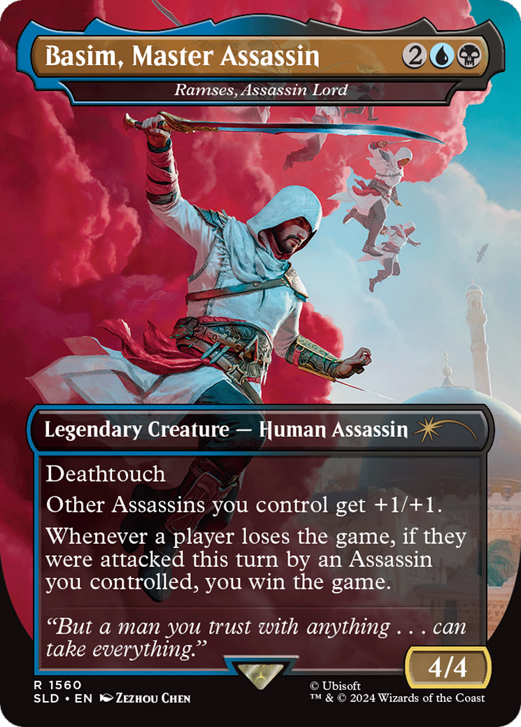 Basim, Master Assassin - Ramses, Assassin Lord (Rainbow Foil) [Secret Lair Drop Series] | Rook's Games and More