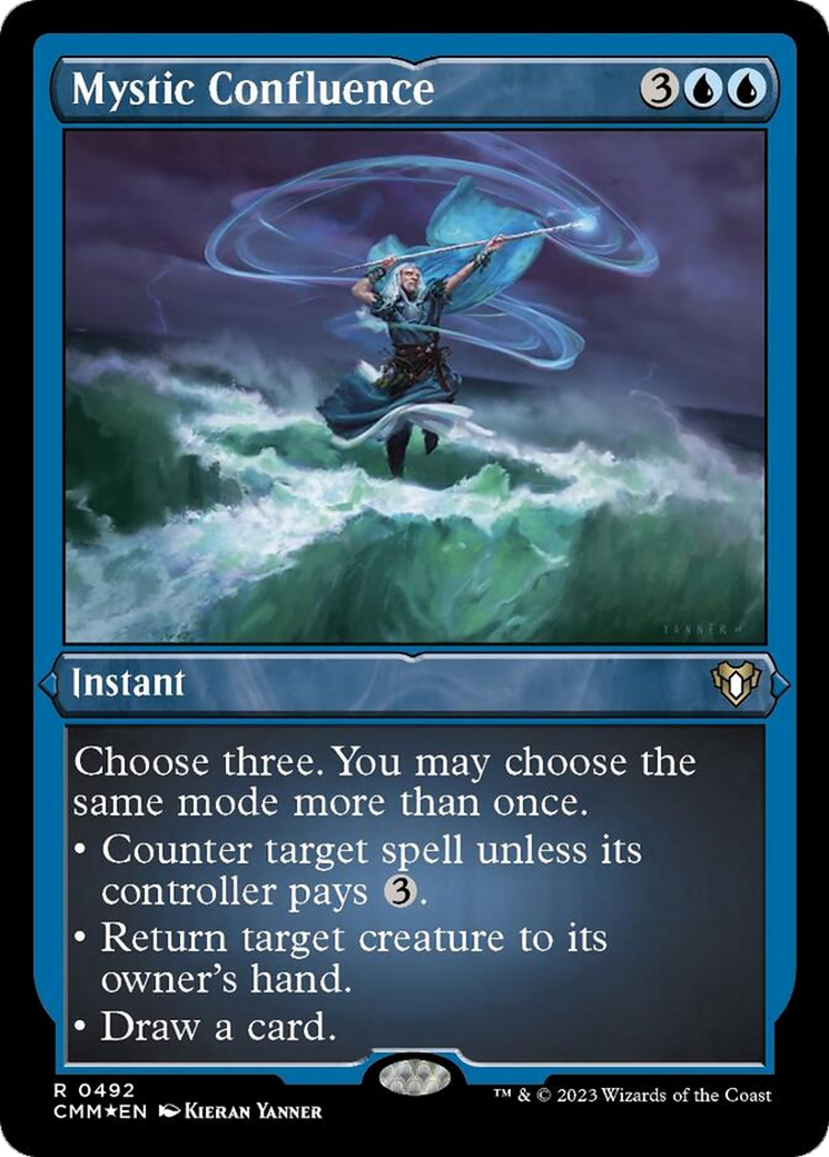 Mystic Confluence (Foil Etched) [Commander Masters] | Rook's Games and More
