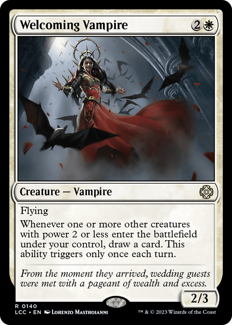 Welcoming Vampire [The Lost Caverns of Ixalan Commander] | Rook's Games and More