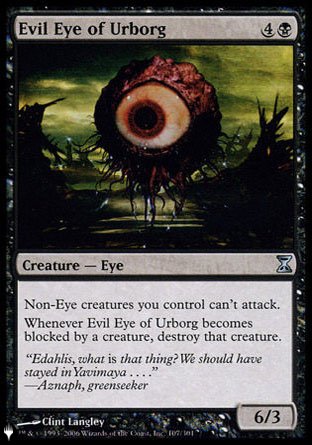 Evil Eye of Urborg [The List] | Rook's Games and More