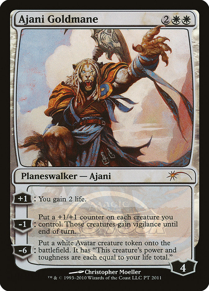 Ajani Goldmane (Pro Tour) [Pro Tour Promos] | Rook's Games and More