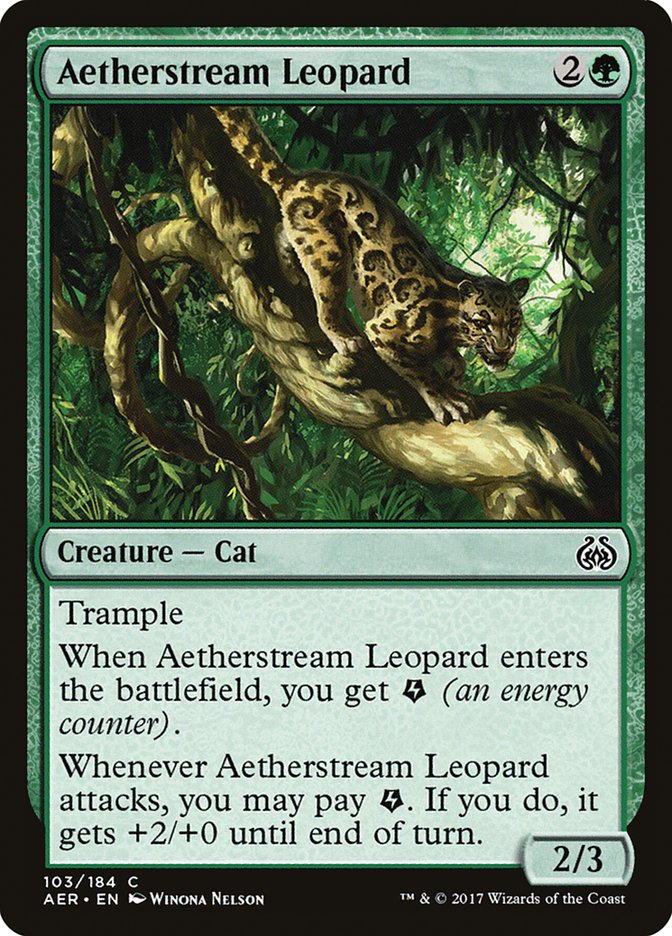 Aetherstream Leopard [Aether Revolt] | Rook's Games and More
