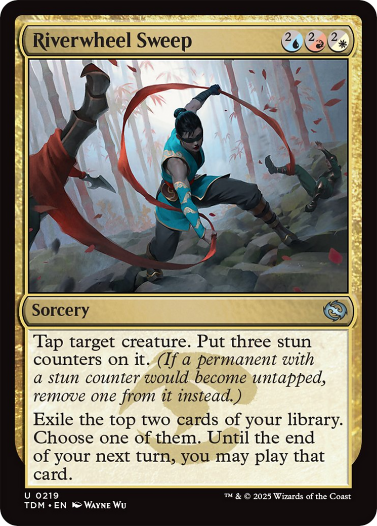 Riverwheel Sweep [Tarkir: Dragonstorm] | Rook's Games and More