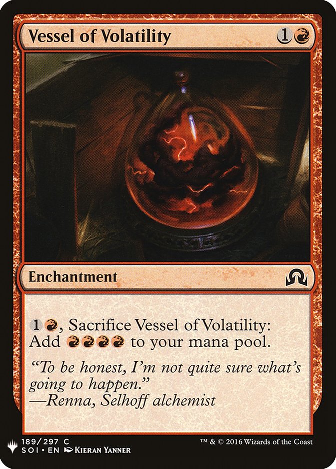 Vessel of Volatility [Mystery Booster] | Rook's Games and More