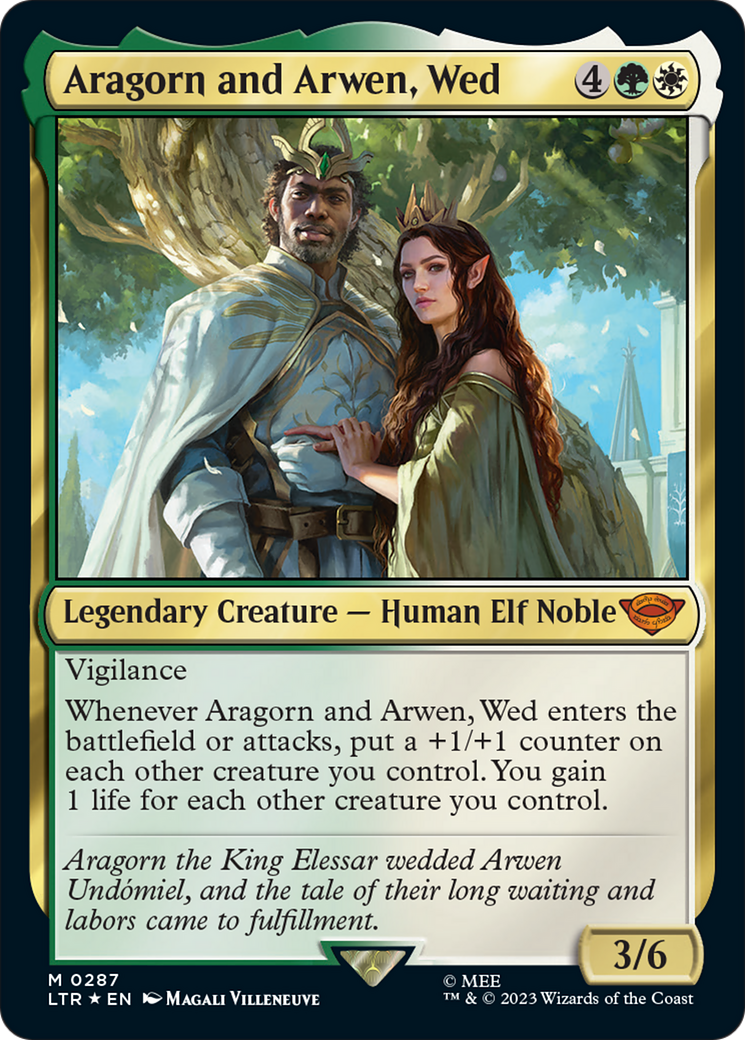 Aragorn and Arwen, Wed [The Lord of the Rings: Tales of Middle-Earth] | Rook's Games and More