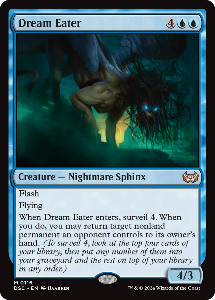 Dream Eater [Duskmourn: House of Horror Commander] | Rook's Games and More