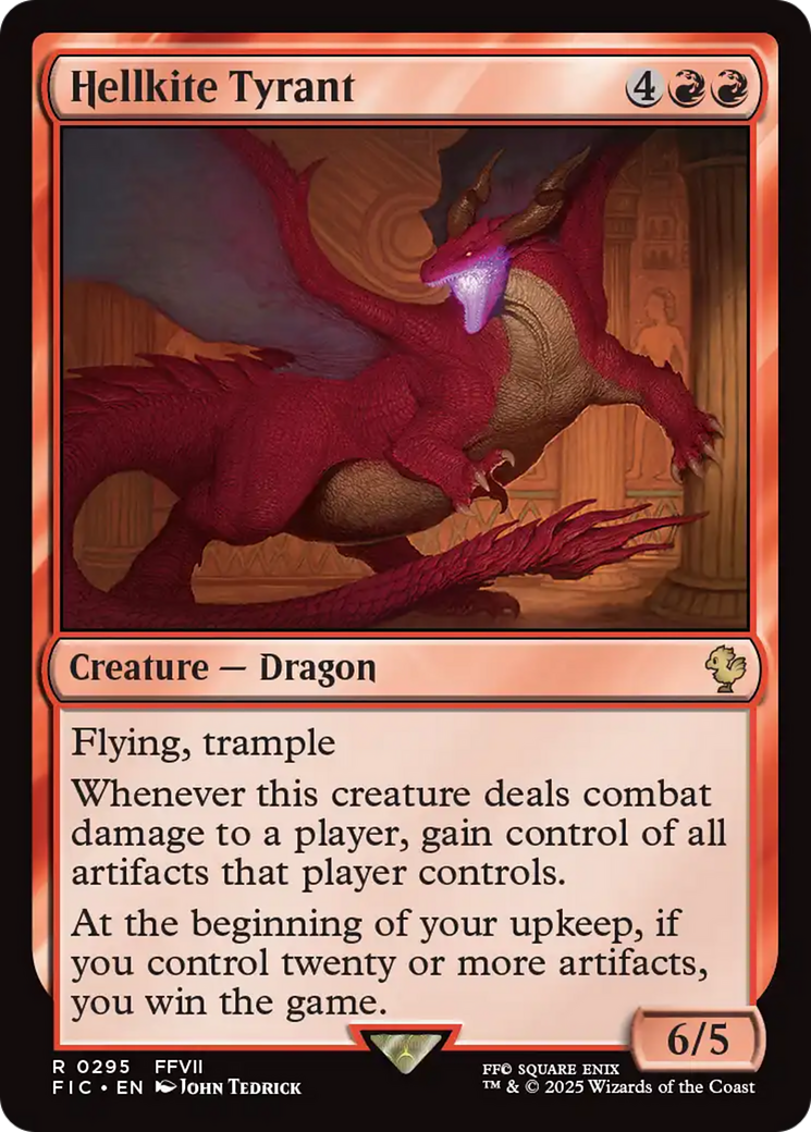 Hellkite Tyrant [FINAL FANTASY Commander] | Rook's Games and More