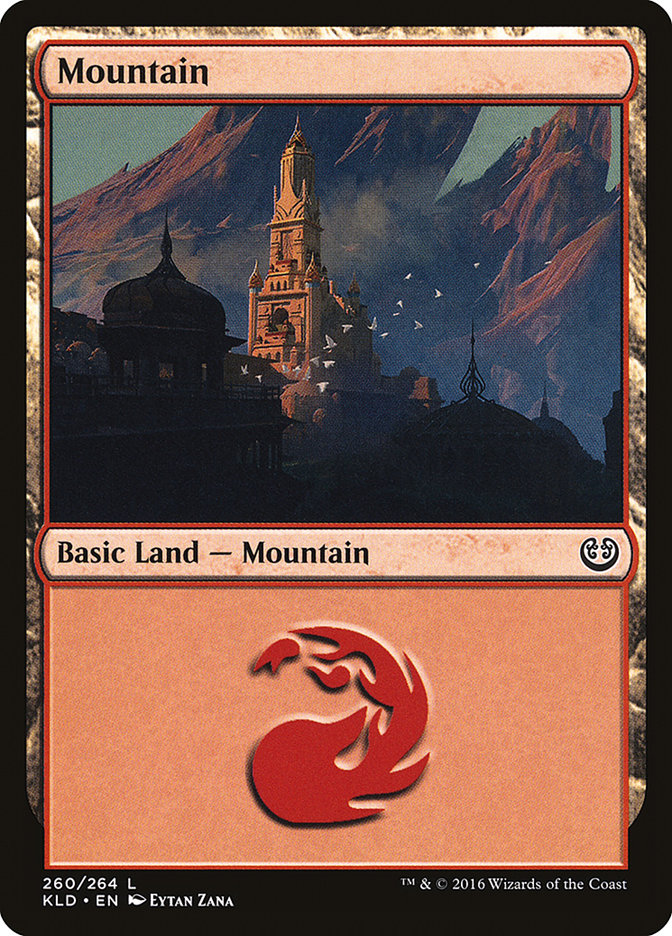 Mountain (260) [Kaladesh] | Rook's Games and More