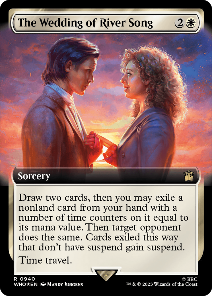 The Wedding of River Song (Extended Art) (Surge Foil) [Doctor Who] | Rook's Games and More