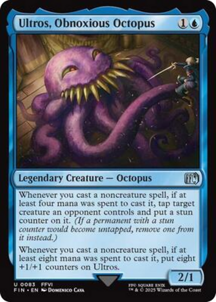 Ultros, Obnoxious Octopus [FINAL FANTASY] | Rook's Games and More