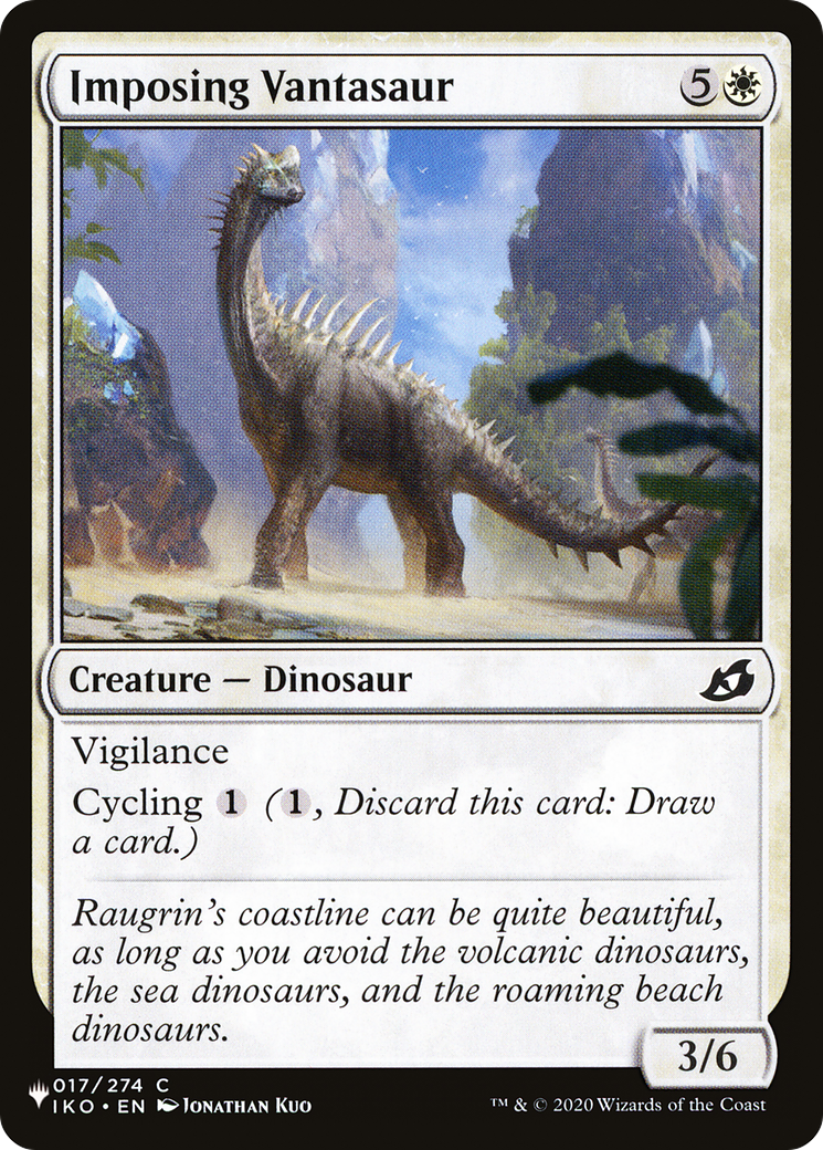 Imposing Vantasaur [The List] | Rook's Games and More