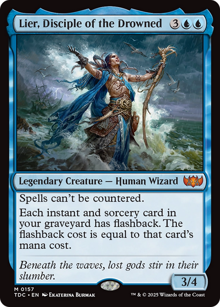 Lier, Disciple of the Drowned [Tarkir: Dragonstorm Commander] | Rook's Games and More