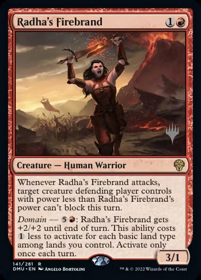 Radha's Firebrand (Promo Pack) [Dominaria United Promos] | Rook's Games and More