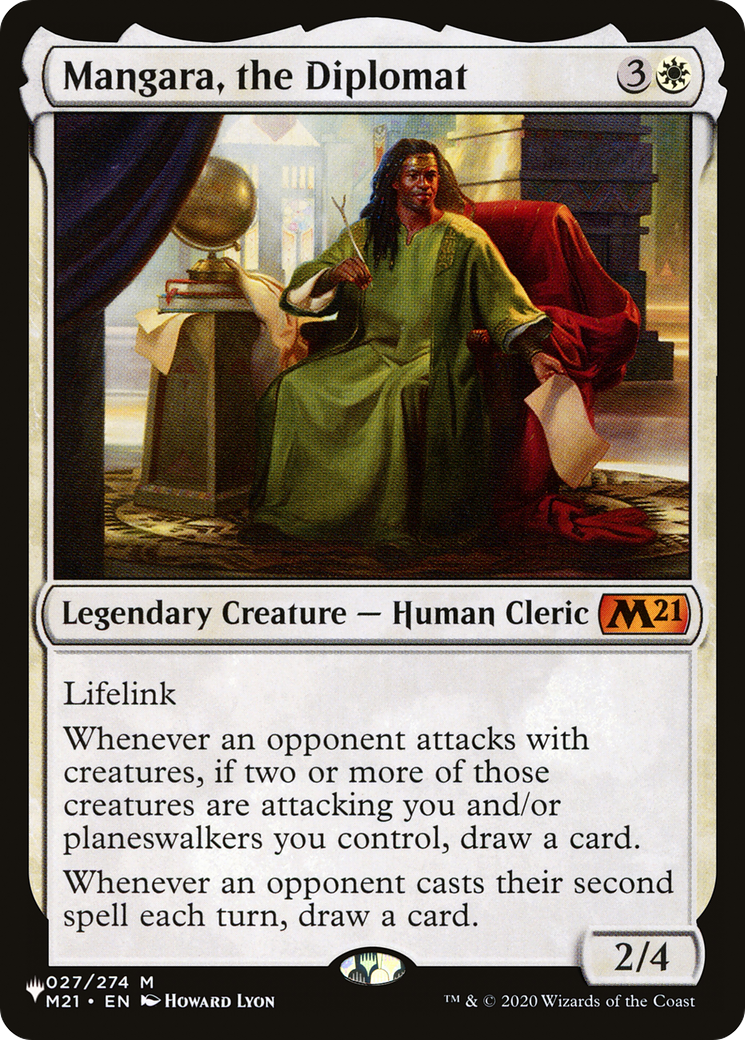 Mangara, the Diplomat [The List] | Rook's Games and More