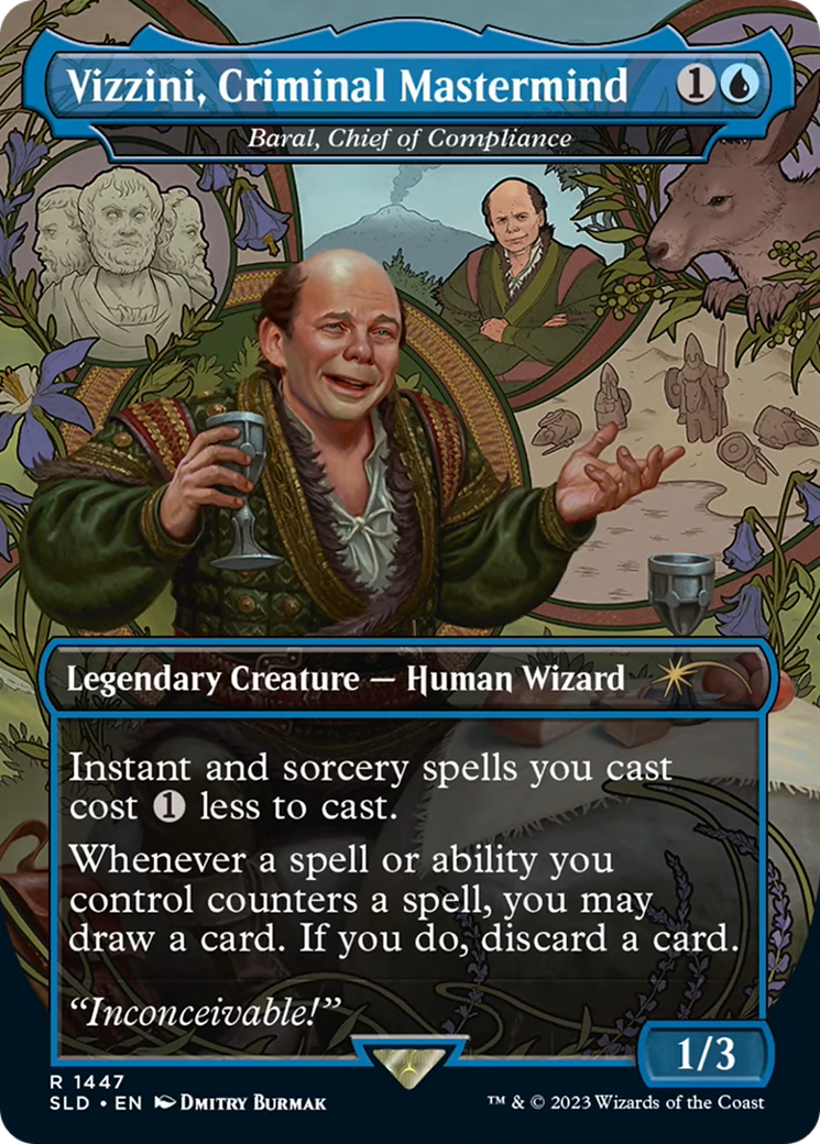 Vizzini, Criminal Mastermind - Baral, Chief of Compliance [Secret Lair Drop Series] | Rook's Games and More