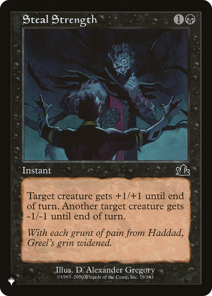 Steal Strength [The List] | Rook's Games and More