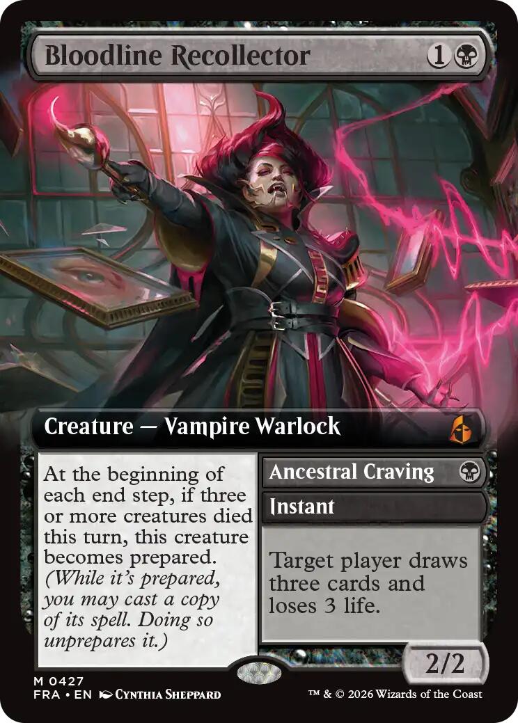 Bloodline Recollector (Extended Art) [Reality Fracture] | Rook's Games and More
