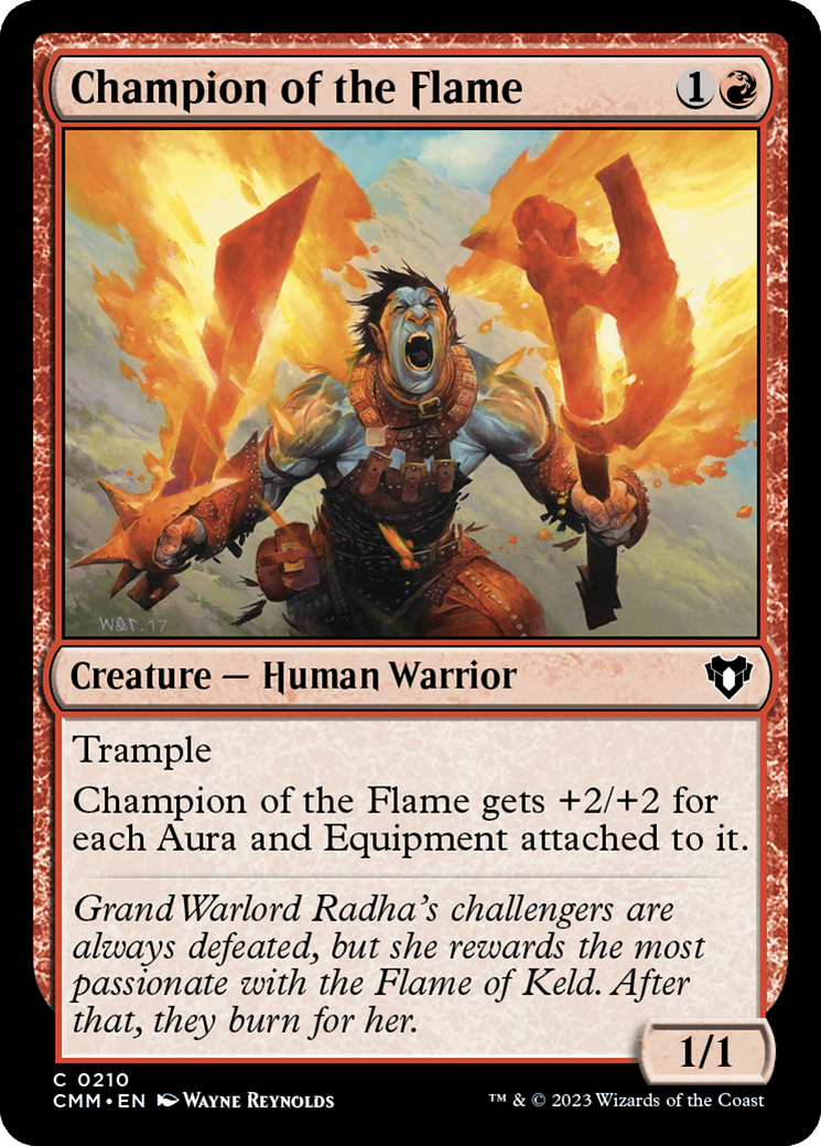 Champion of the Flame [Commander Masters] | Rook's Games and More