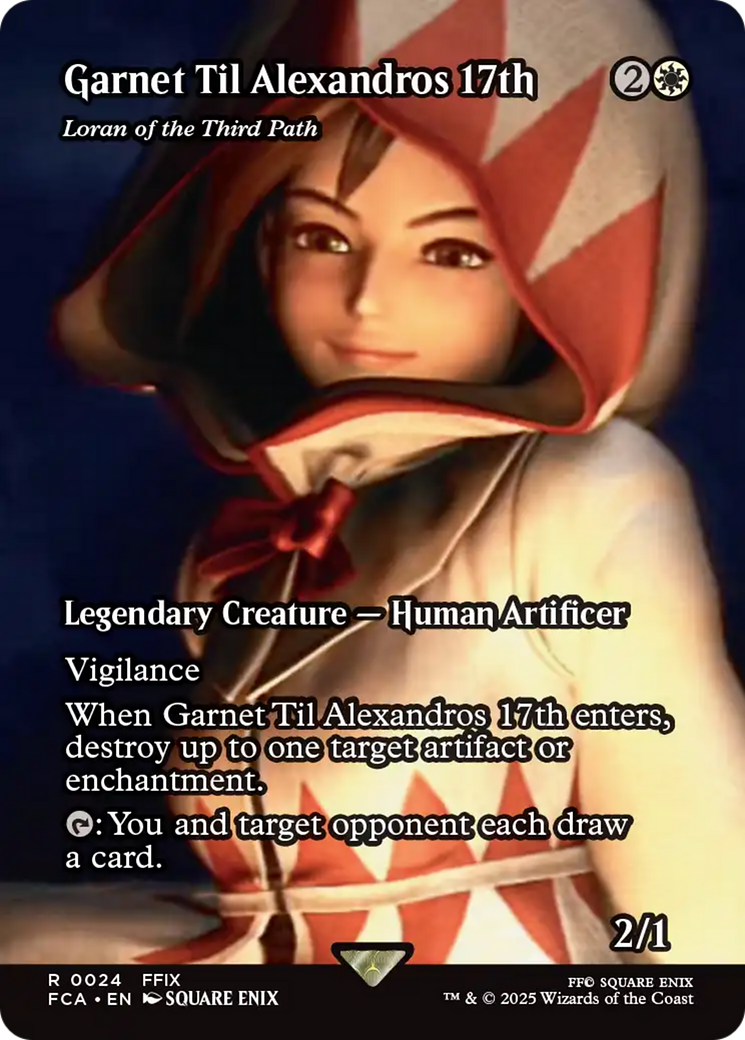 Garnet Til Alexandros 17th - Loran of the Third Path (Showcase) [FINAL FANTASY : Through the Ages] | Rook's Games and More
