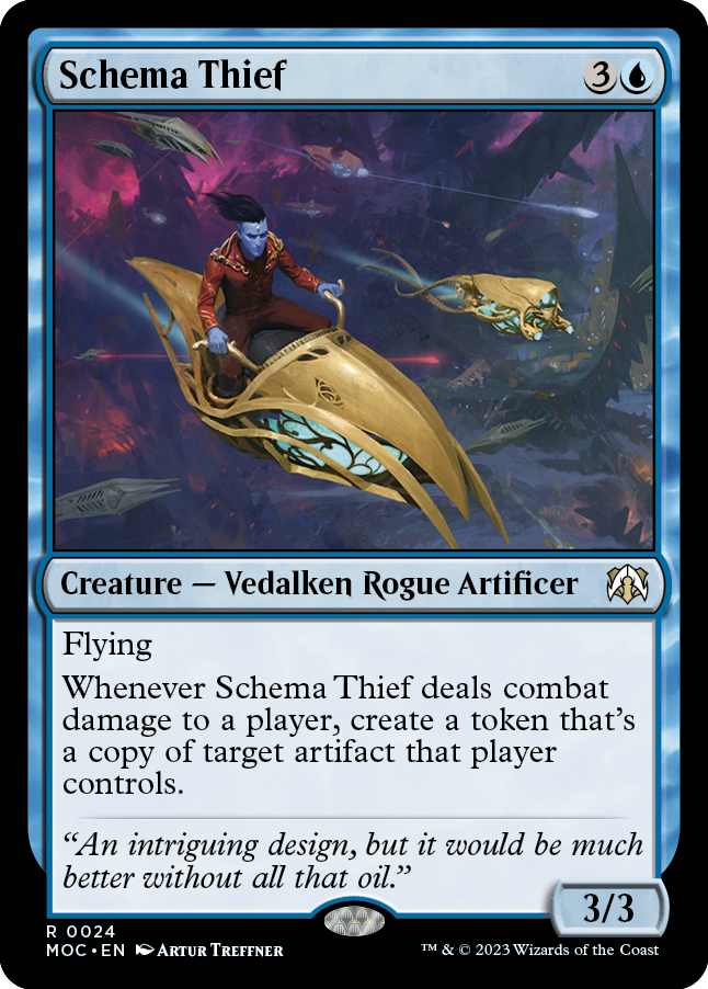 Schema Thief [March of the Machine Commander] | Rook's Games and More