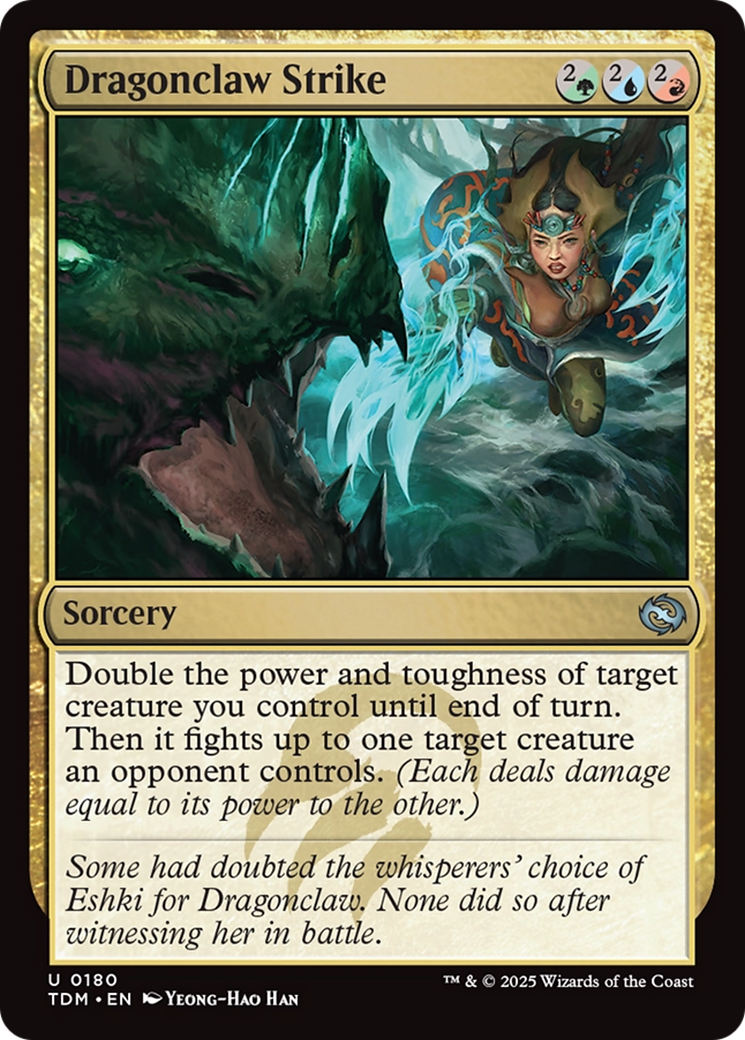 Dragonclaw Strike [Tarkir: Dragonstorm] | Rook's Games and More