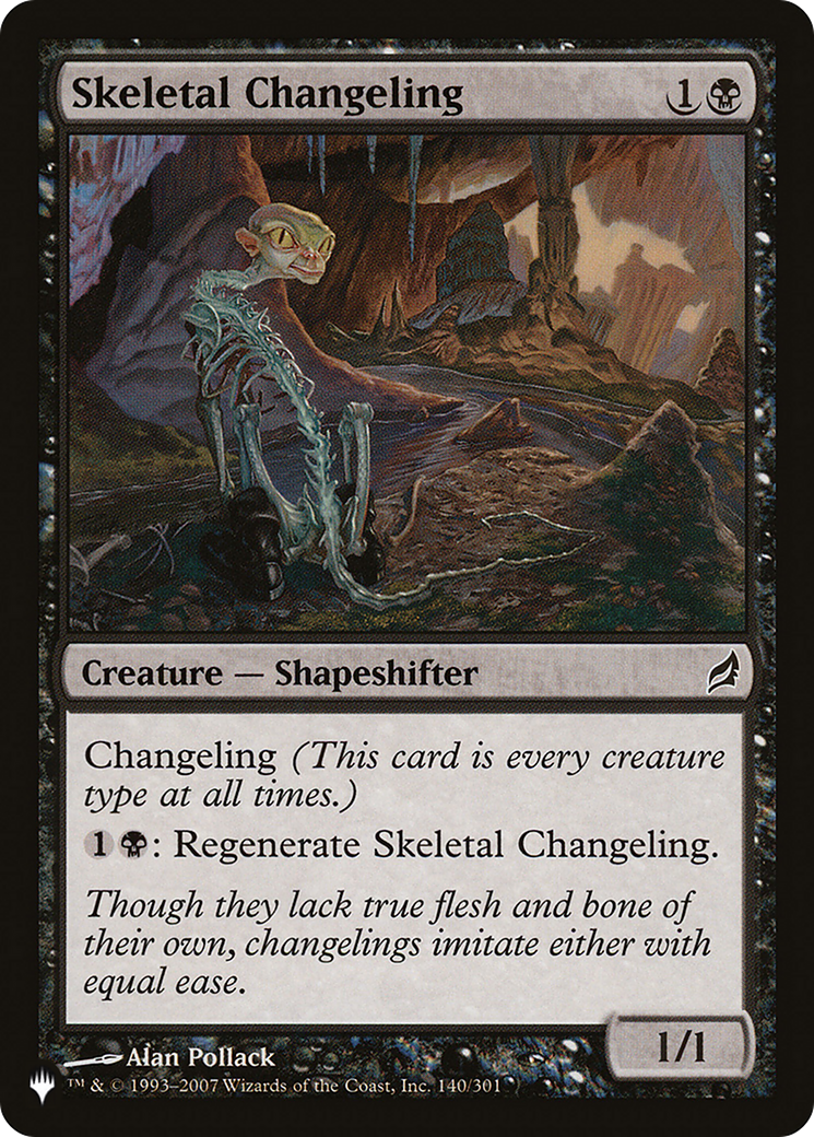 Skeletal Changeling [The List] | Rook's Games and More