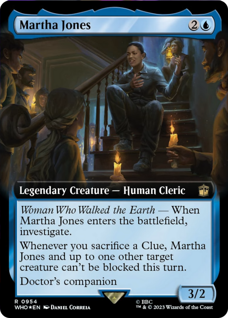 Martha Jones (Extended Art) (Surge Foil) [Doctor Who] | Rook's Games and More