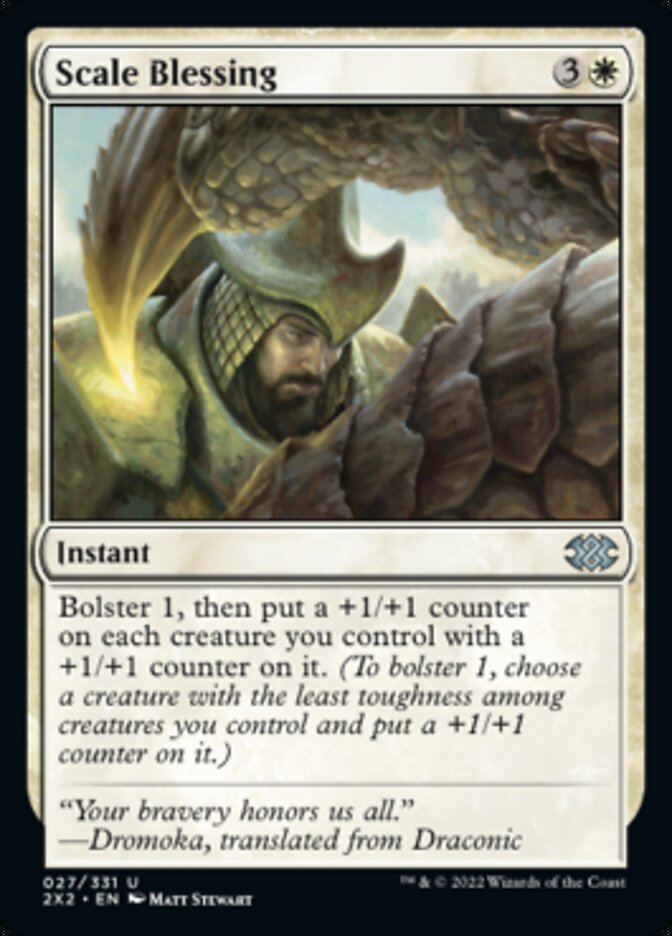 Scale Blessing [Double Masters 2022] | Rook's Games and More