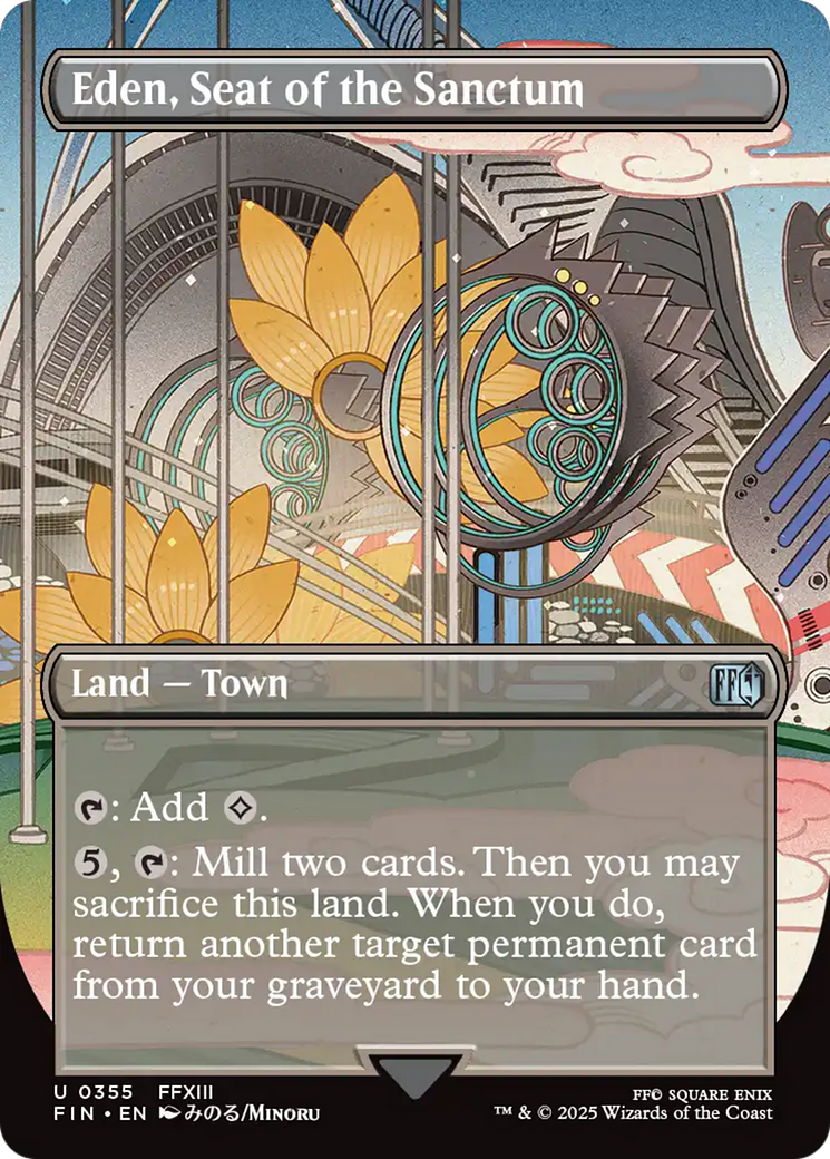 Eden, Seat of the Sanctum (Borderless) [FINAL FANTASY] | Rook's Games and More