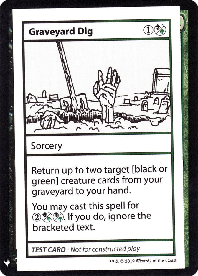 Graveyard Dig [Mystery Booster Playtest Cards] | Rook's Games and More