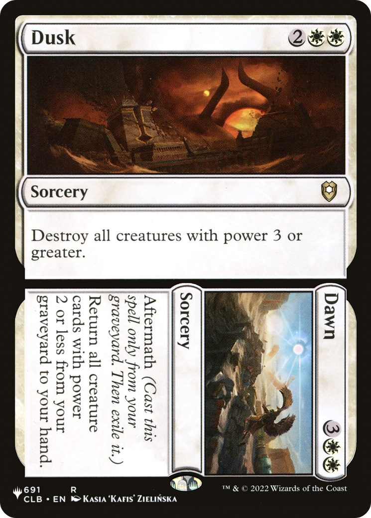Dusk // Dawn [The List] | Rook's Games and More