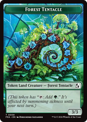 Forest Tentacle // Beast Double-Sided Token [Reality Fracture Tokens] | Rook's Games and More