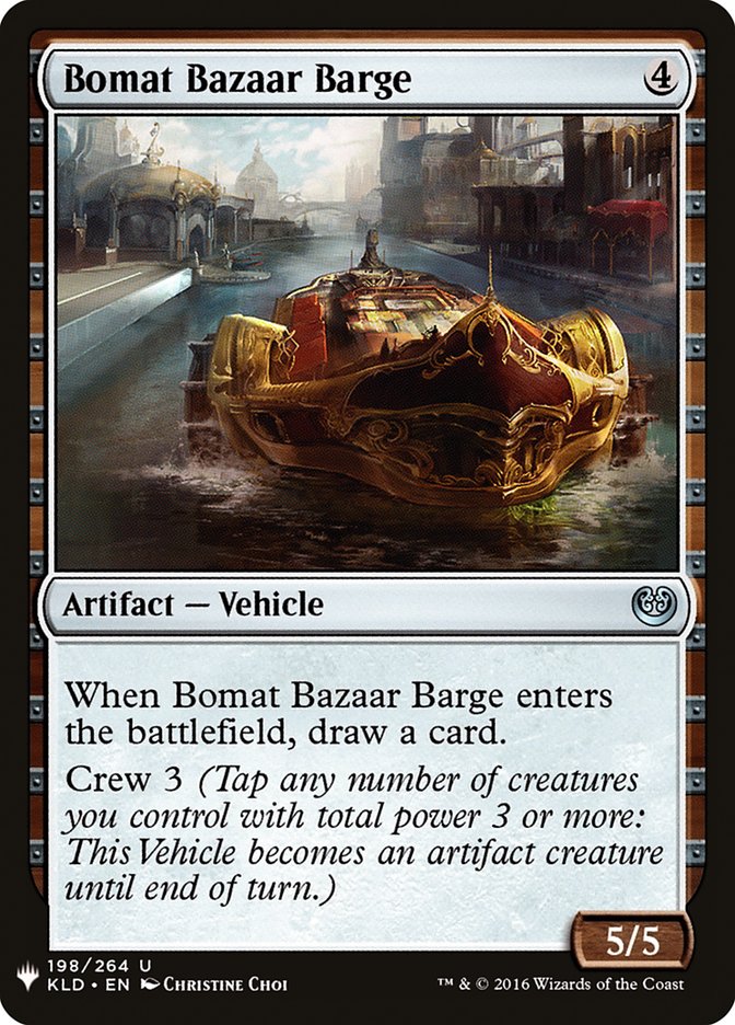 Bomat Bazaar Barge [Mystery Booster] | Rook's Games and More