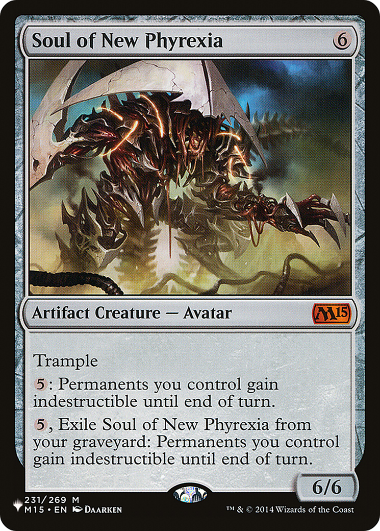 Soul of New Phyrexia [The List] | Rook's Games and More