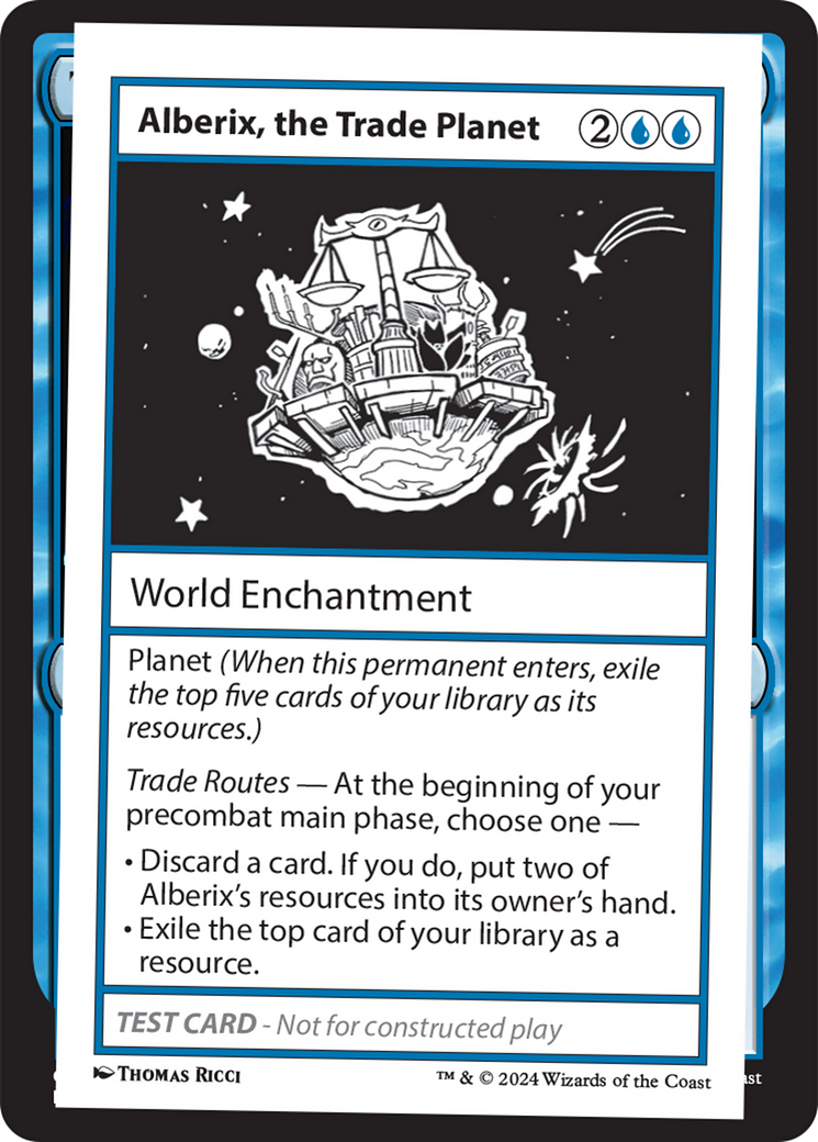 Alberix, the Trade Planet [Mystery Booster 2 Playtest Cards] | Rook's Games and More