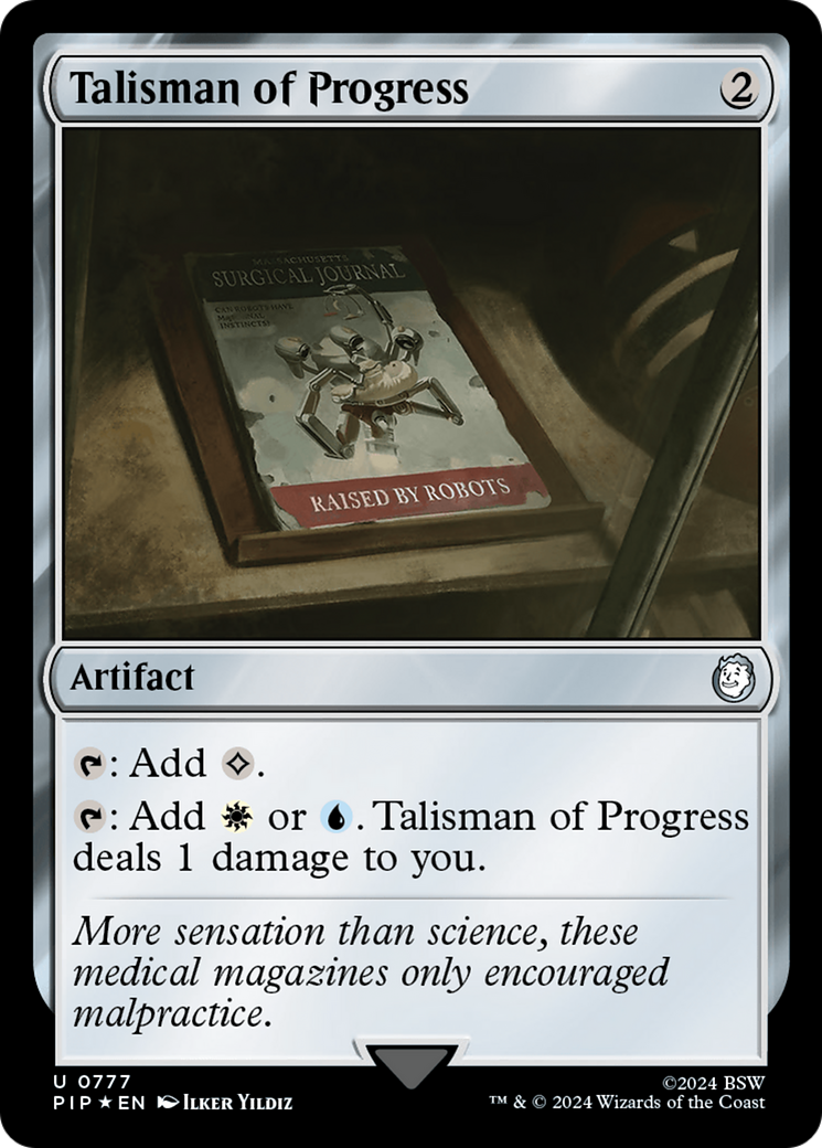 Talisman of Progress (Surge Foil) [Fallout] | Rook's Games and More